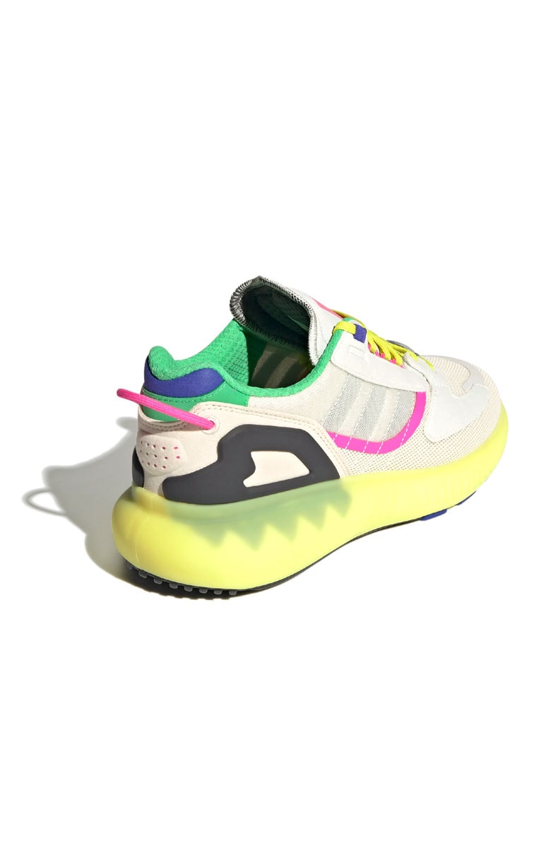 Tênis Adidas Zx 5k Boost Bege/Amarelo