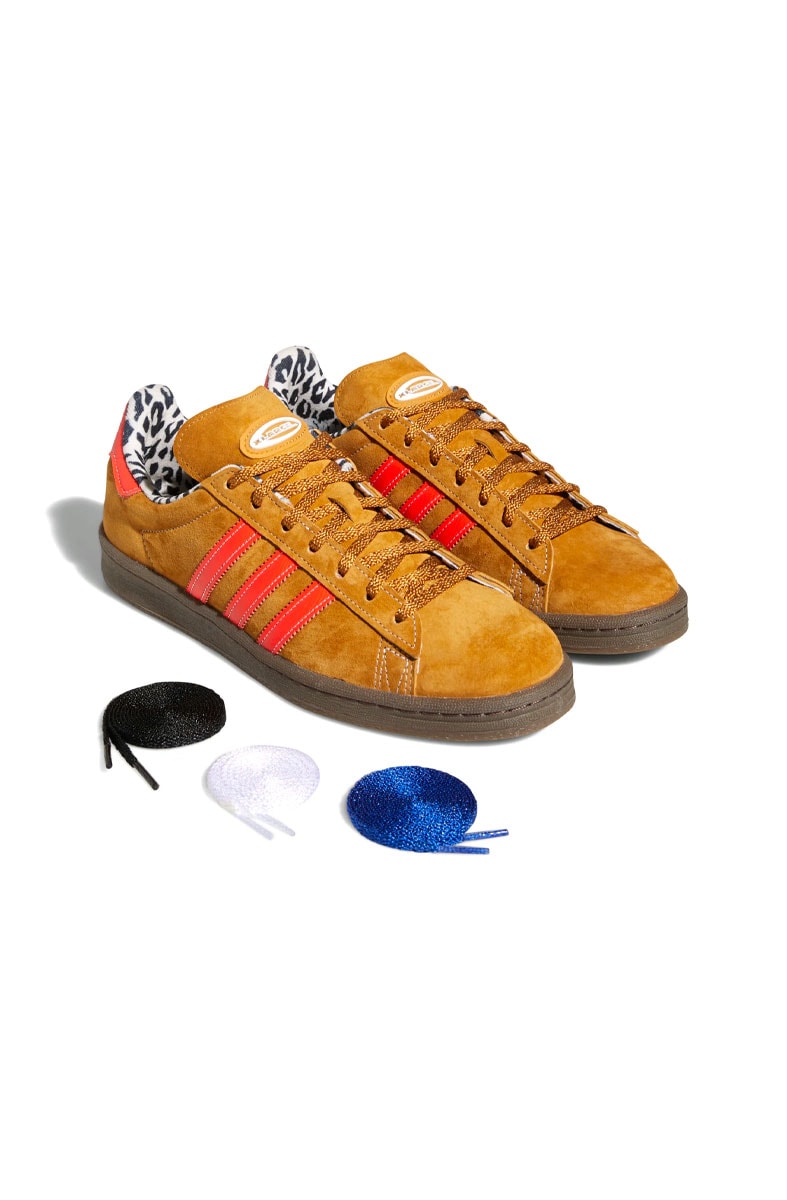 Tênis Adidas Campus 80 x Large Marrom/Laranja