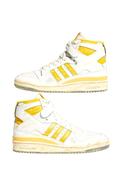 Tênis Adidas Forum 84 Hi Aec Branco/Amarelo