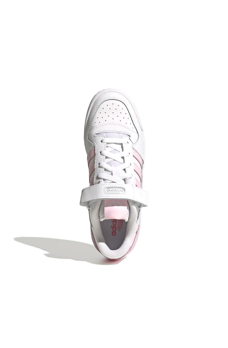 Tênis Adidas Forum Low Branco/Rosa