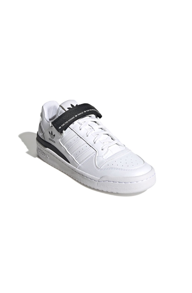 Tênis Adidas Forum Low Parley Branco/Preto