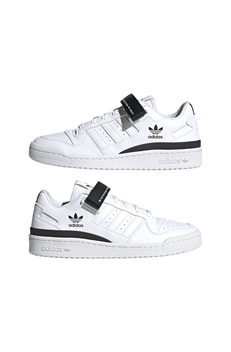 Tênis Adidas Forum Low Parley Branco/Preto
