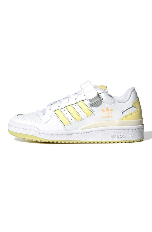 Tênis Adidas Forum Low Branco/Amarelo