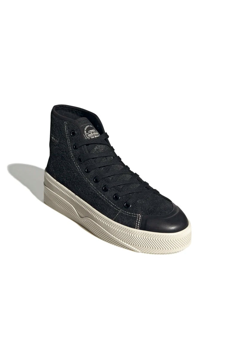 Tênis Adidas Nizza 2 Lea Preto/Bege