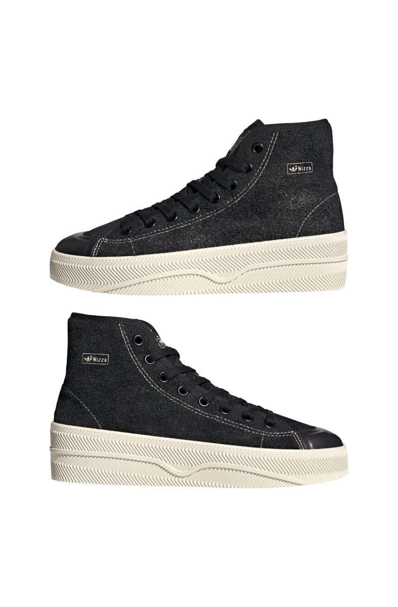 Tênis Adidas Nizza 2 Lea Preto/Bege
