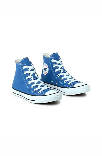 Tênis Converse Chuck Taylor All Star Seasonal Hi Colors Azul/Branco