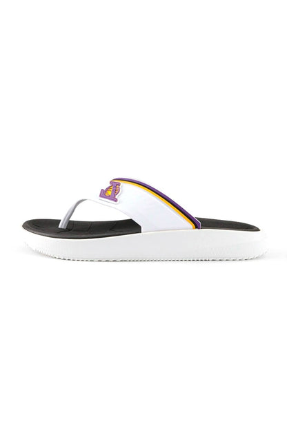Chinelo Rider Dedo Block Lakers Branco/Preto/Amarelo