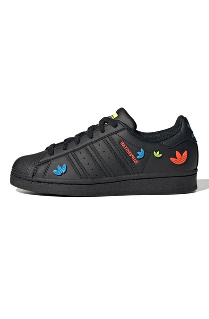 Tênis Adidas Superstar Preto/Color