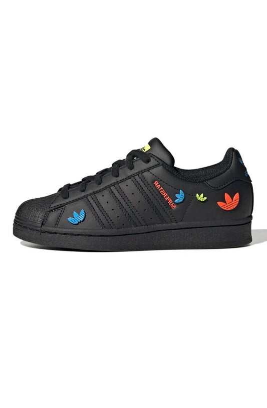 Tênis Adidas Superstar Preto/Color