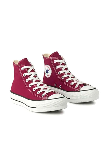 Tênis Converse Chuck Taylor All Star Lift Plataforma High Bordo/Burgundy