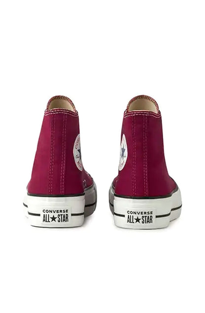 Tênis Converse Chuck Taylor All Star Lift Plataforma High Bordo/Burgundy