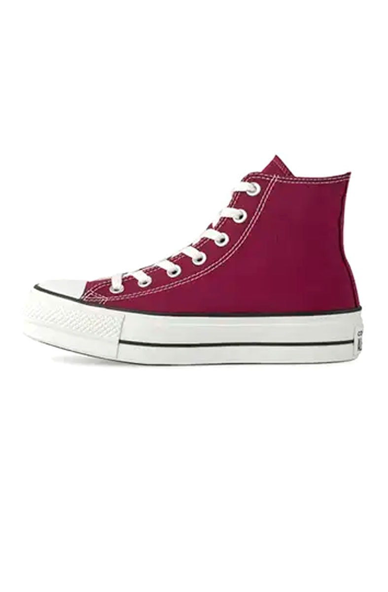 Tênis Converse Chuck Taylor All Star Lift Plataforma High Bordo/Burgundy