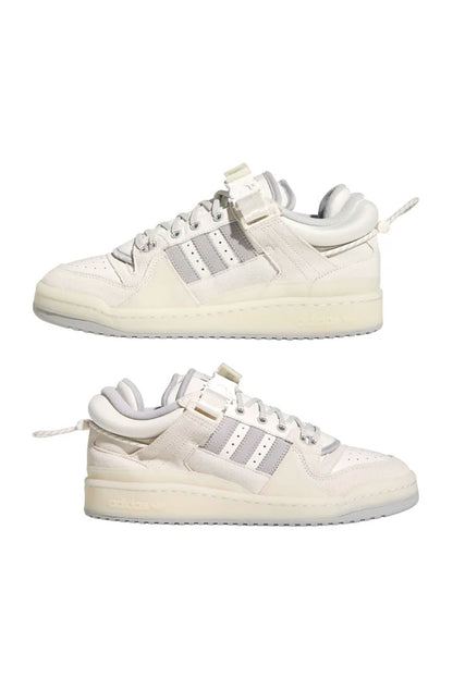 Tênis Adidas x Bad Bunny Forum Buckle Low Last White