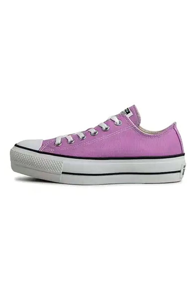 Tênis Converse Chuck Taylor All Star Lift Low Plataforma Seasonal Colors Roxo