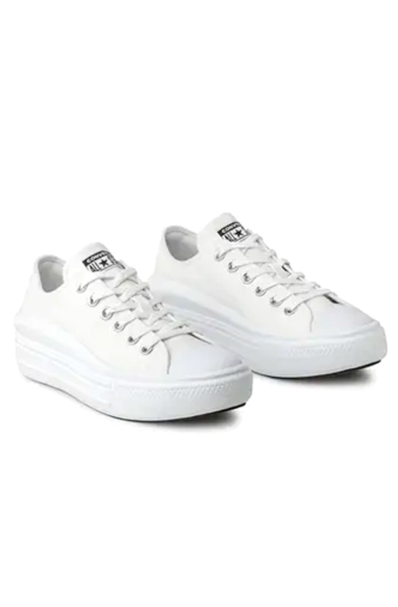 Tênis Converse Chuck Taylor All-Star Plataforma Lift Move Branco/Branco CT15920002