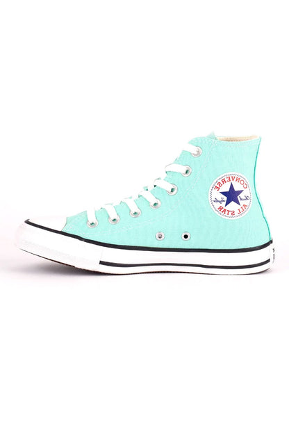 Tênis Converse Chuck Taylor All Star Seasonal Hi Colors Verde Água/Branco