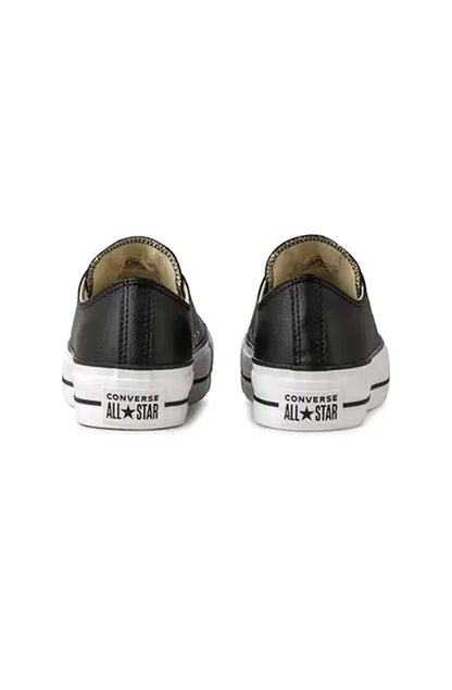 Tênis Converse Chuck Taylor All Star Lift Plataforma Couro Preto/Branco