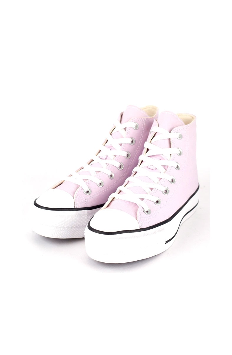 Tênis Converse Chuck Taylor All Star Lift Hi Plataforma Seasonal Rosa/Branco