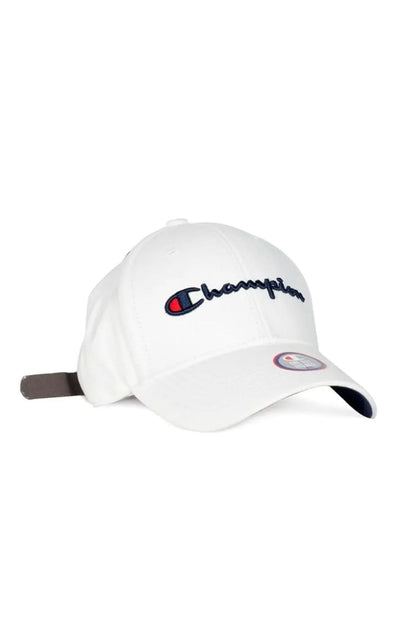 Boné Champion Aba Curva Strapback Branco/Azul