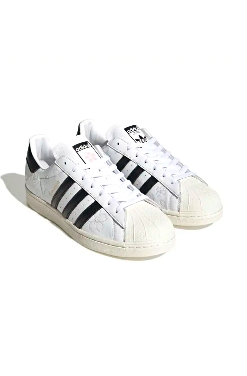 Tênis Adidas Superstar HNM Hanami Branco/Preto