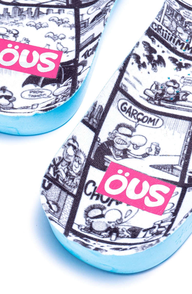 Tênis OUS Bets x Angeli Bob Cuspe Preto/Branco/Verde