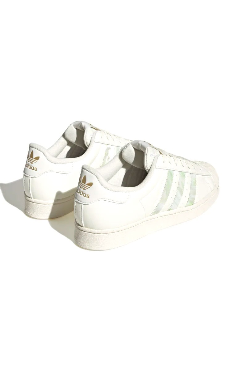 Tênis Adidas Superstar Vegan Feminino Off White