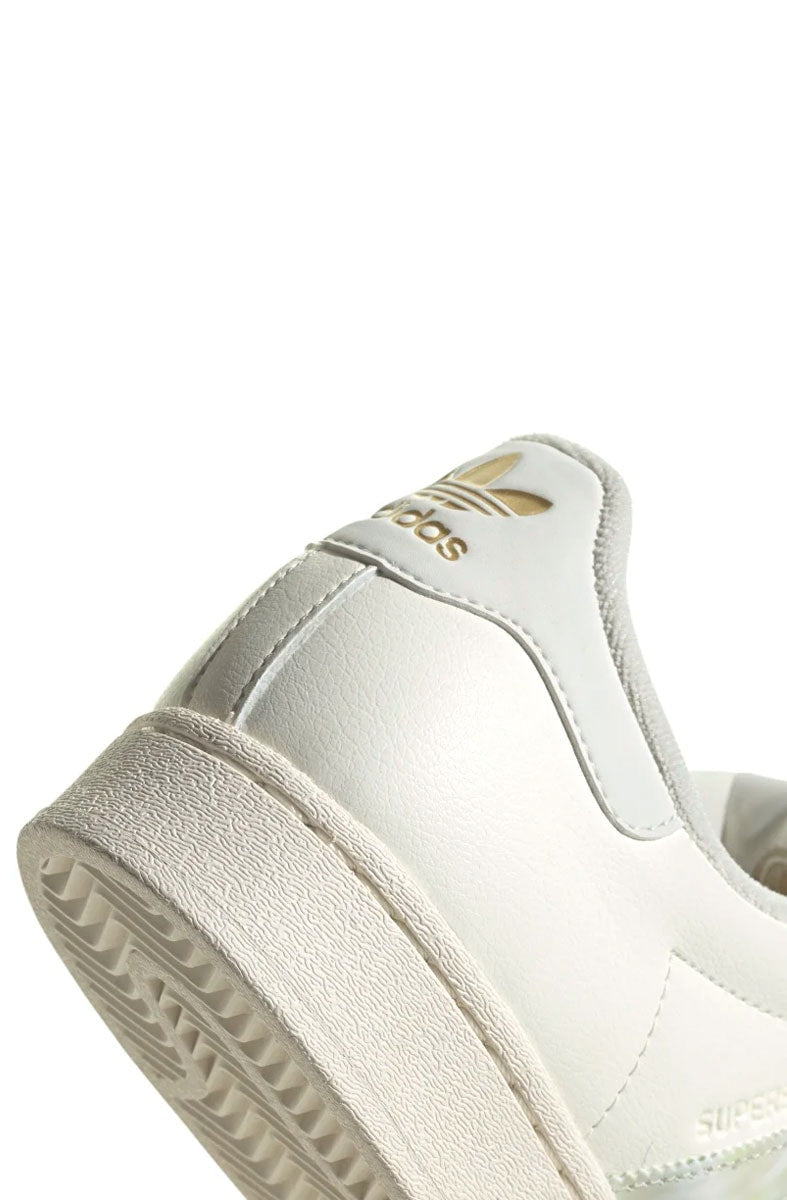 Tênis Adidas Superstar Vegan Feminino Off White