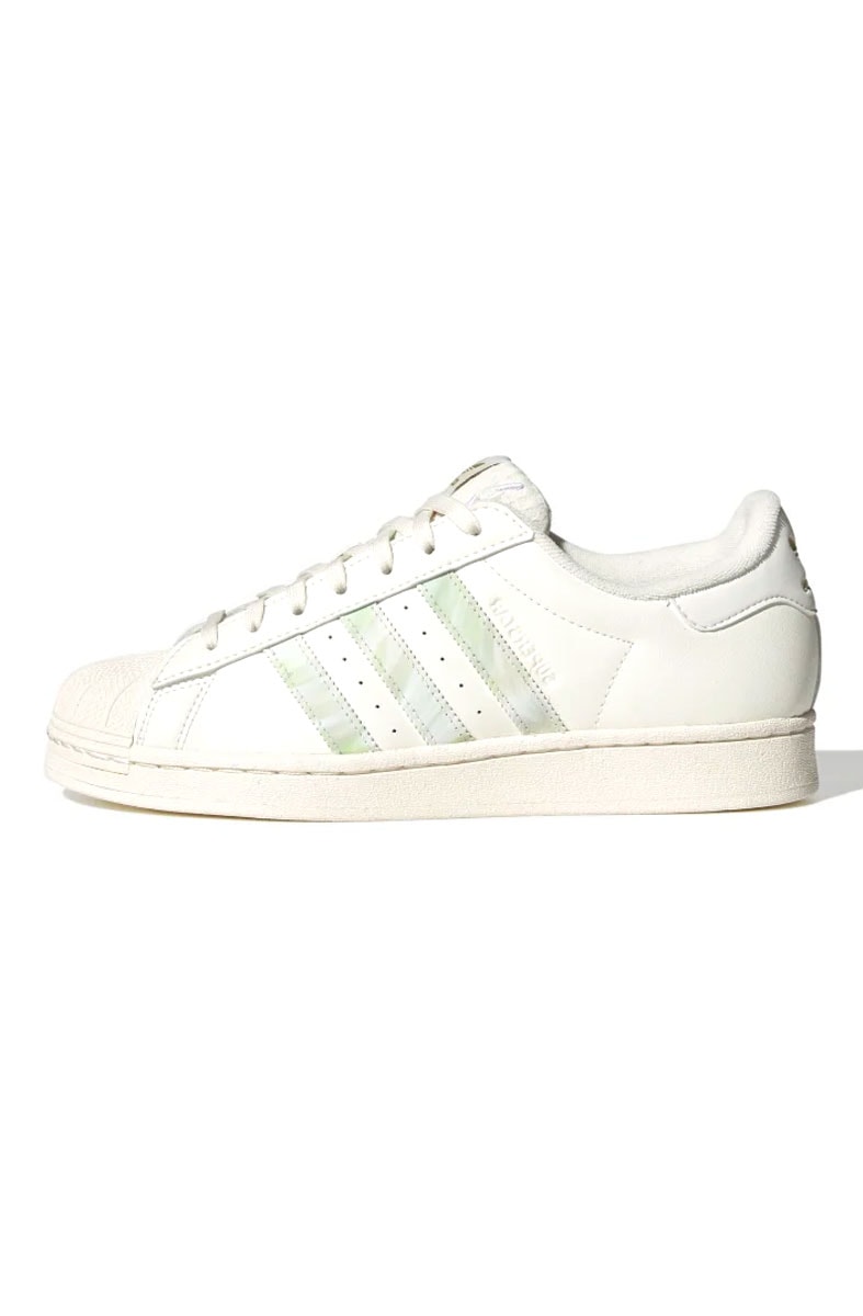 Tênis Adidas Superstar Vegan Feminino Off White