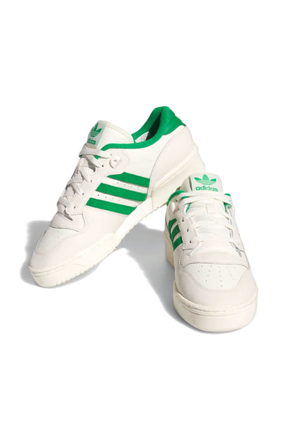 Tênis Adidas Rivalry Low Branco/Verde