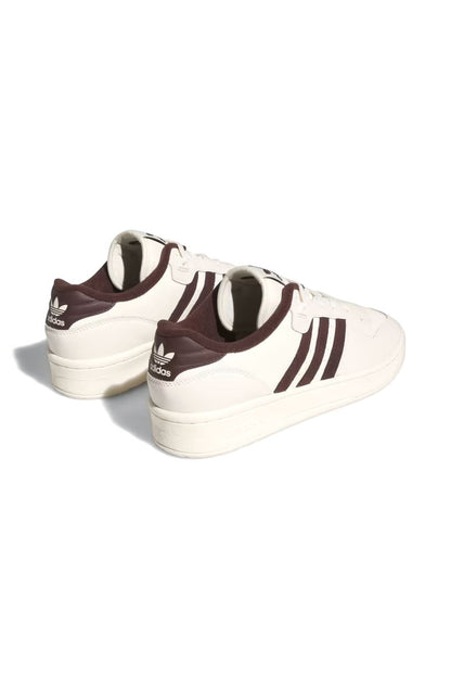 Tênis Adidas Rivalry Low Branco/Marrom