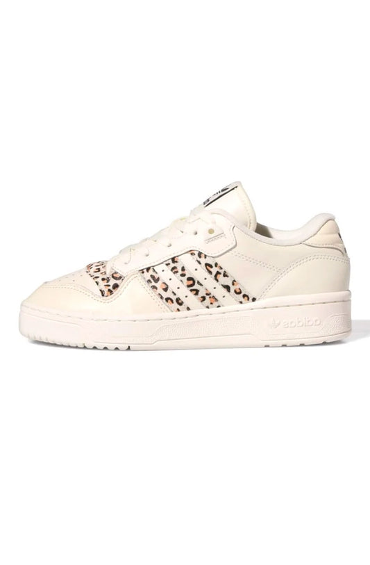 Tênis Adidas Rivalry Low Feminino Creme/Tigrado