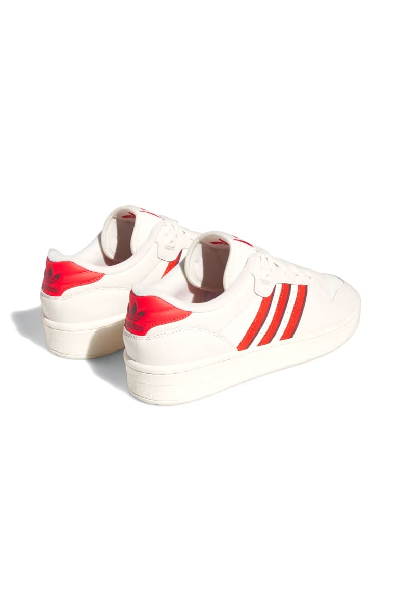 Tênis Adidas Rivalry Low Branco/Vermelho