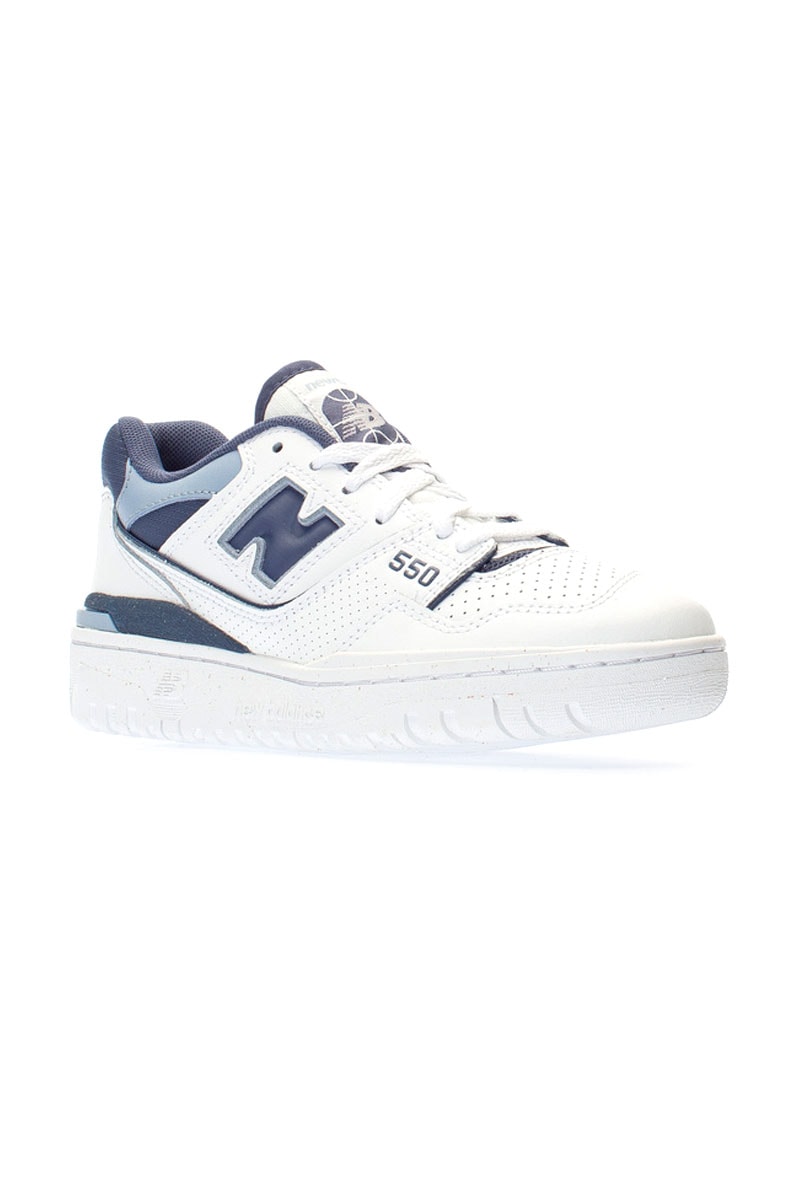 Tênis New Balance 550 BBW550DY Branco/Azul Marinho