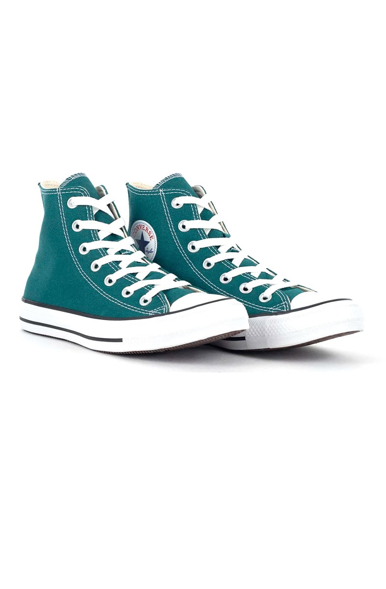 Tênis Converse Chuck Taylor All Star Hi Seasonal Verde/Branco