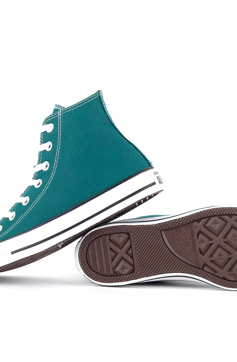 Tênis Converse Chuck Taylor All Star Hi Seasonal Verde/Branco