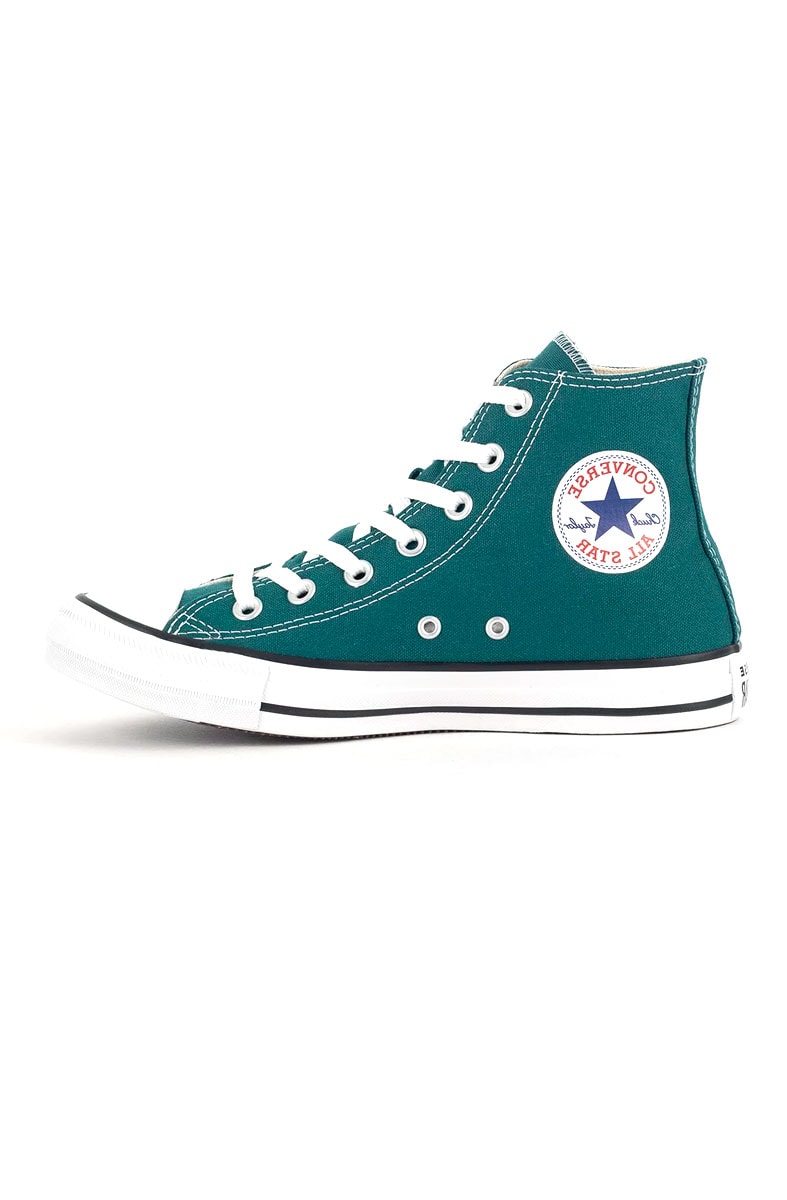 Tênis Converse Chuck Taylor All Star Hi Seasonal Verde/Branco
