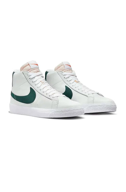 Tênis Nike SB Zoom Blazer MID ISO Branco/Verde DR9092-100