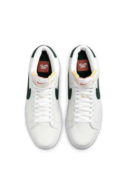 Tênis Nike SB Zoom Blazer MID ISO Branco/Verde DR9092-100