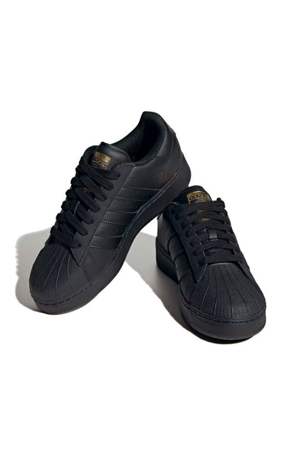 Tênis Adidas Superstar XLG Preto/Dourado ID4656