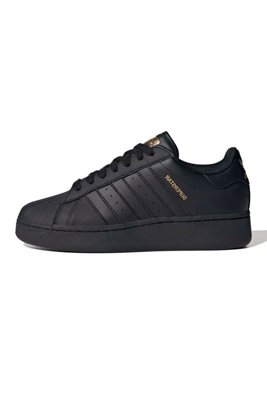 Tênis Adidas Superstar XLG Preto/Dourado ID4656