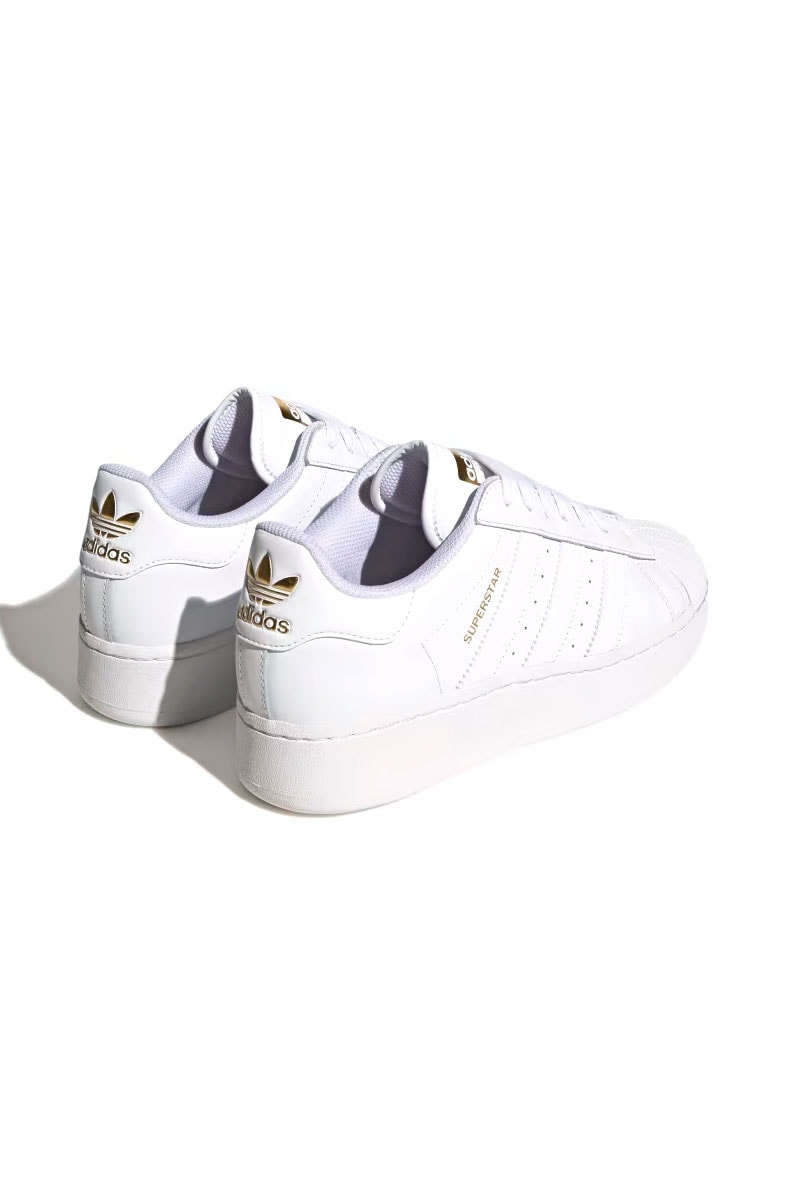 Tênis Adidas Superstar XLG Branco/Dourado ID4655