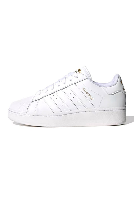 Tênis Adidas Superstar XLG Branco/Dourado ID4655