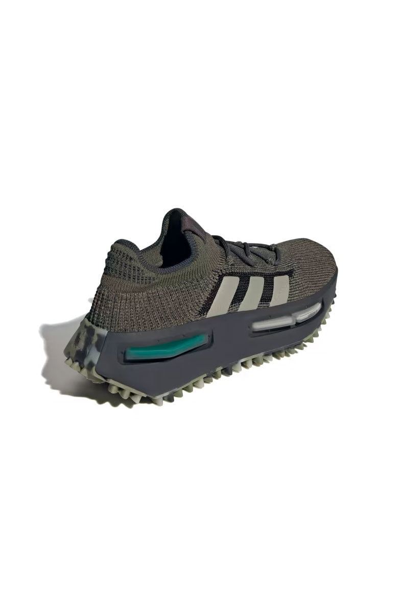 Tênis Adidas NMD S1 Verde Escuro/Carbono IE2075