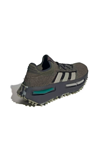 Tênis Adidas NMD S1 Verde Escuro/Carbono IE2075