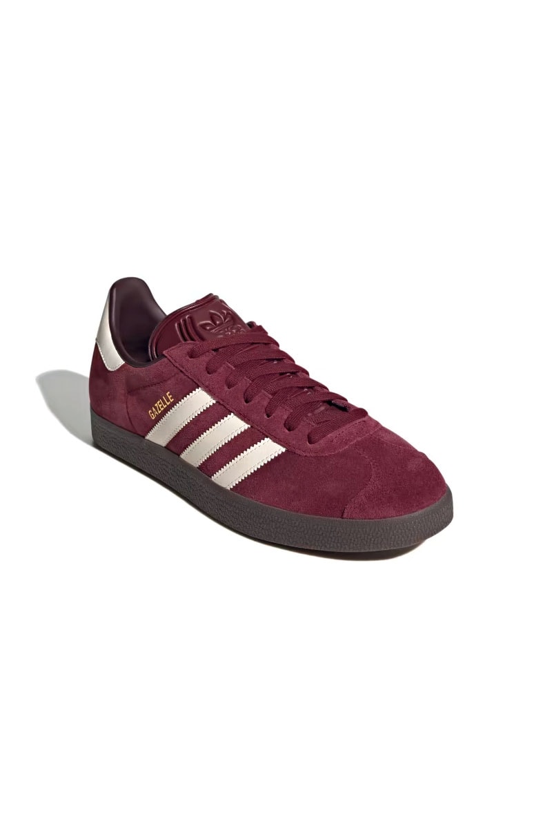 Tênis Adidas Gazelle Bordo/Branco IG4990