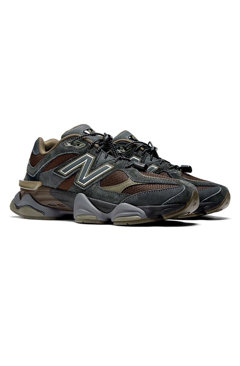 Tênis New Balance 9060 Unissex Black Dark Moss U9060PH