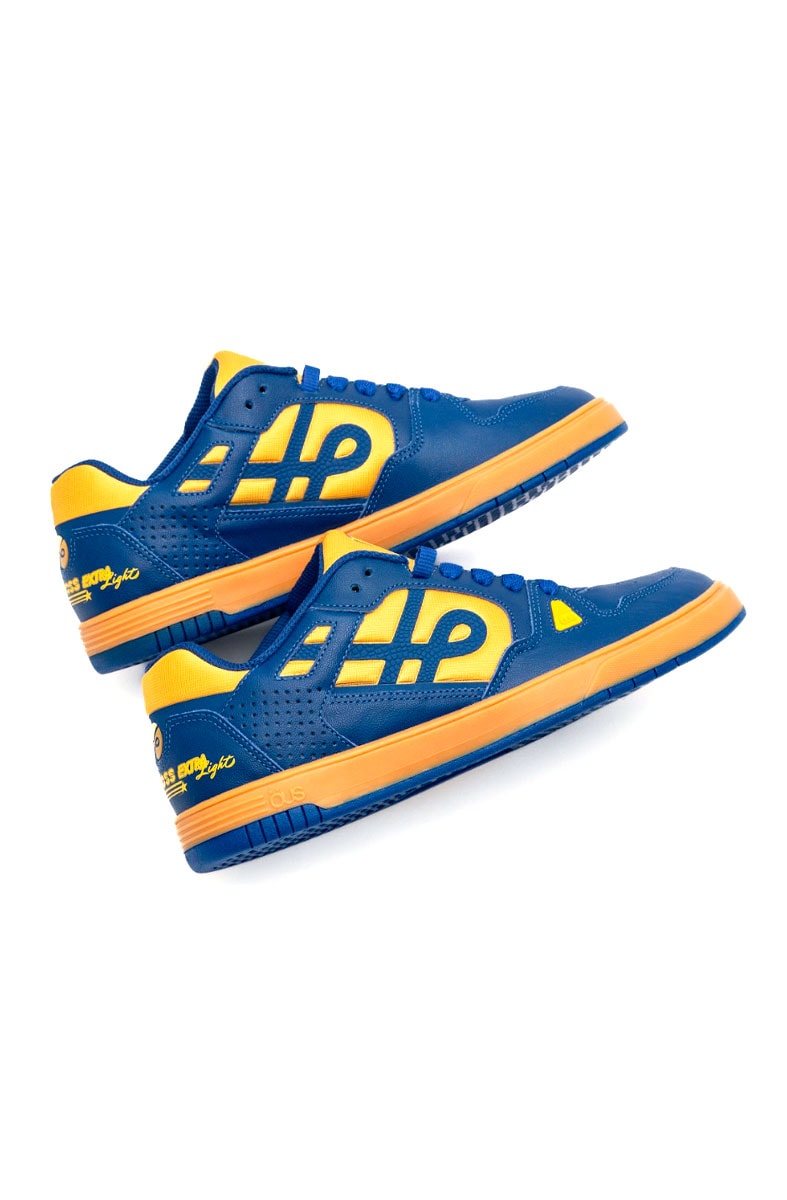Tênis OUS 2k x Caloi Cross Extra Light Azul/Amarelo 350043-04