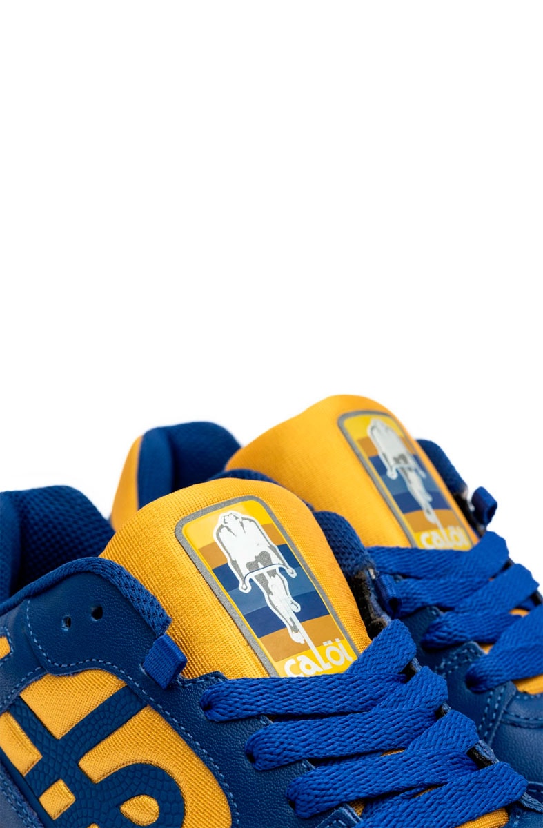Tênis OUS 2k x Caloi Cross Extra Light Azul/Amarelo 350043-04