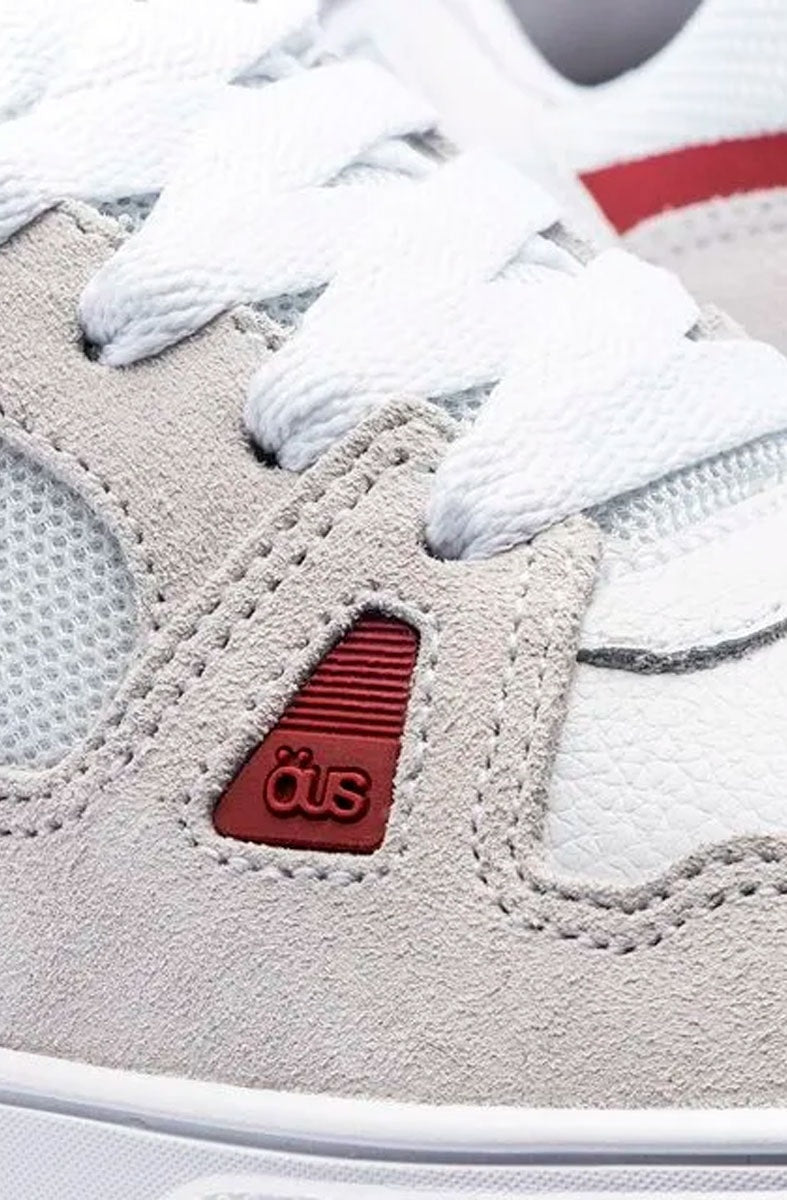 Tênis OUS 2K Essencial Branco/Bordo 350043-01