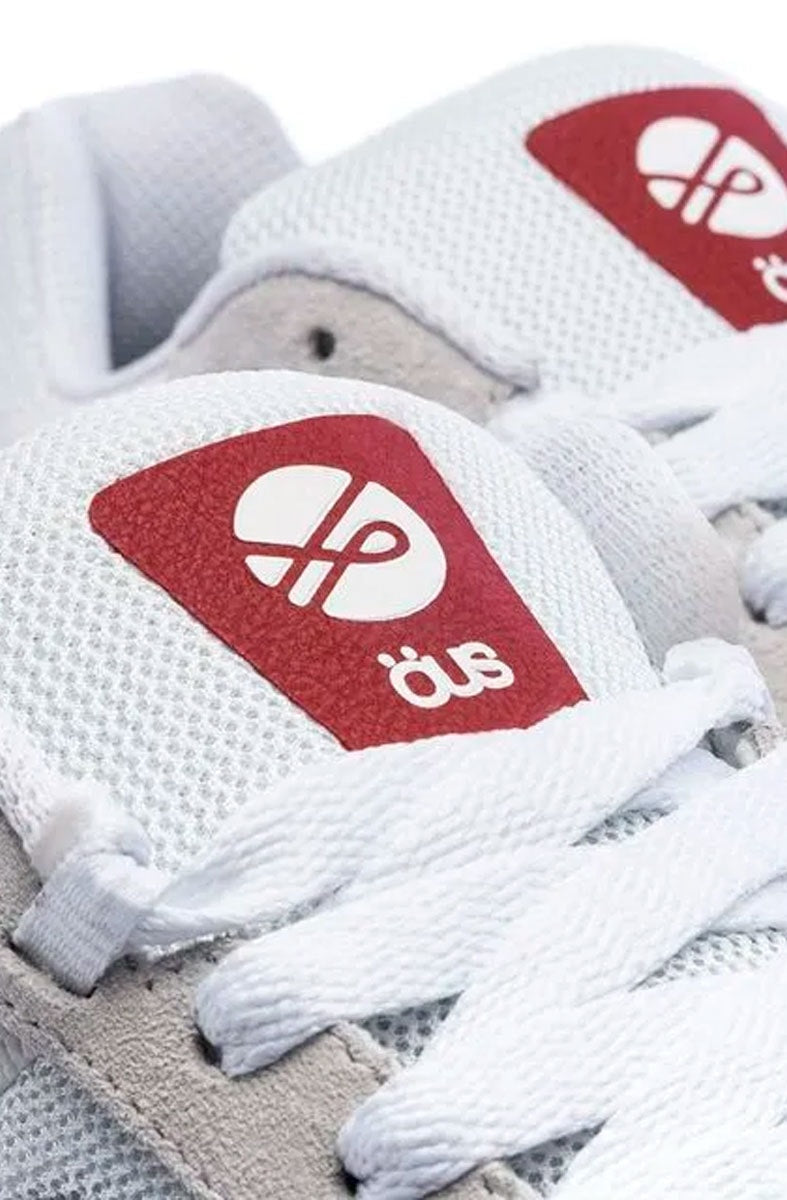 Tênis OUS 2K Essencial Branco/Bordo 350043-01